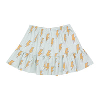 Tiny Cottons Jade Grey Lightning Skirt