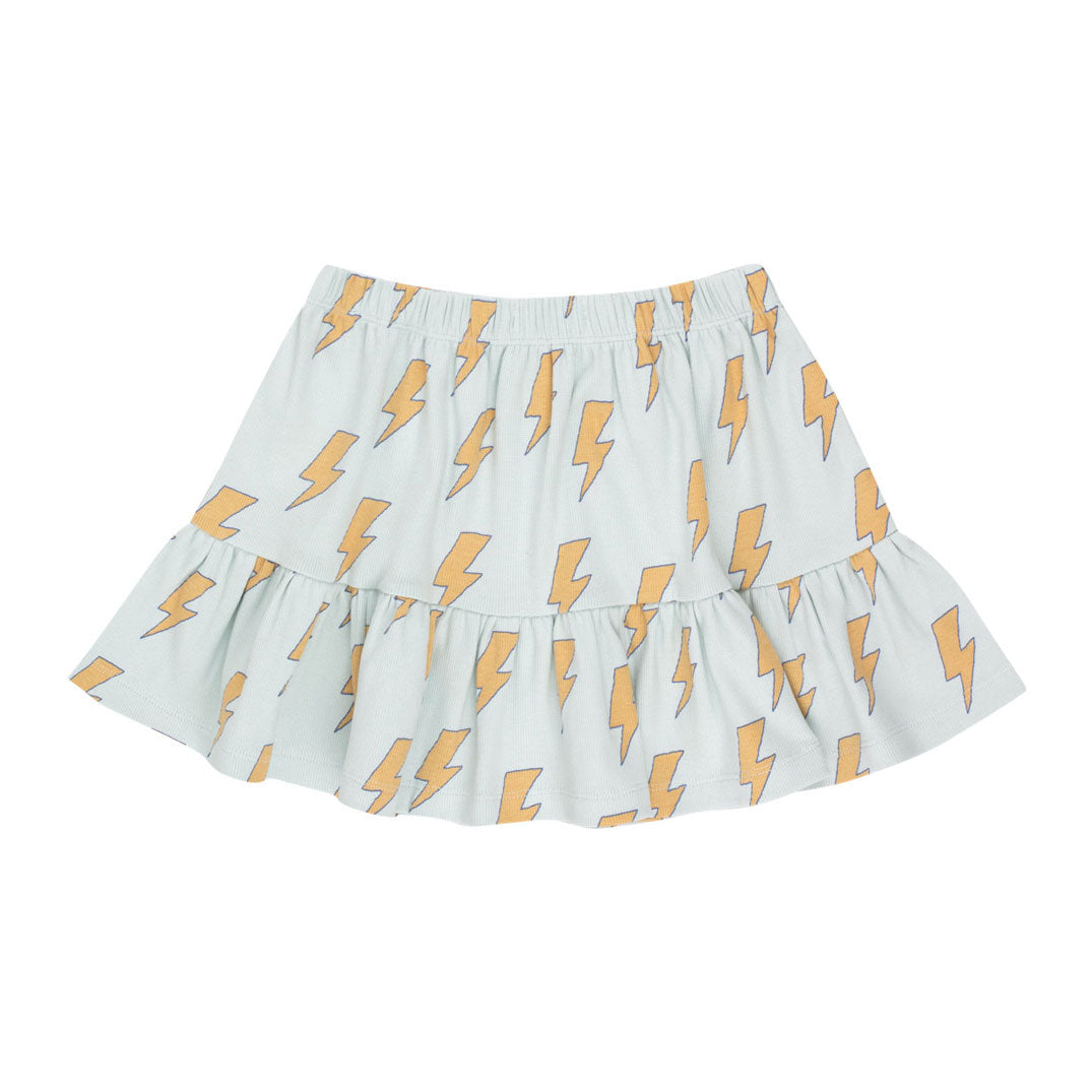 Tiny Cottons Jade Grey Lightning Skirt