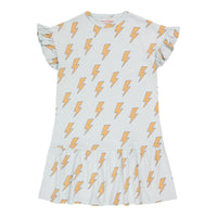 Tiny Cottons Jade Grey Lightning Dress