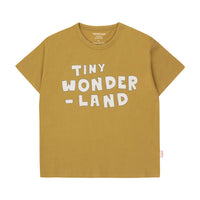 Tiny Cottons Green Ochre Tiny Wonderland Tee