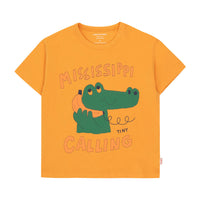 Tiny Cottons Orange Mississippi Tee