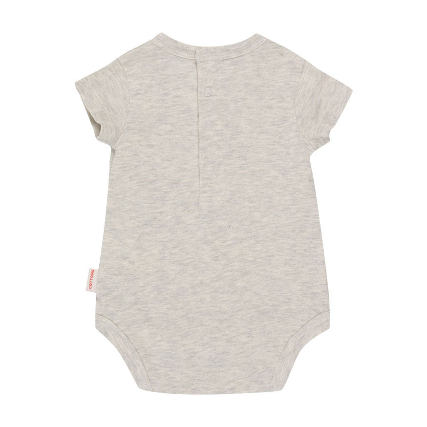 Tiny Cottons Medium Grey Heather Tiny Clown Body