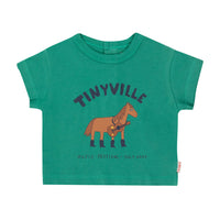 Tiny Cottons Emerald Festival Baby Tee