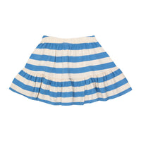 Tiny Cottons Light Cream/Azure Stripes Skirt