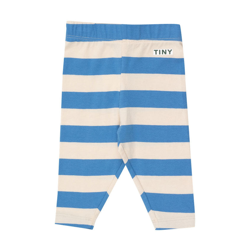 Tiny Cottons Light Cream/Azure Stripes Baby Pant