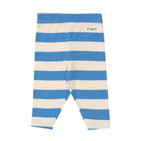 Tiny Cottons Light Cream/Azure Stripes Baby Pant