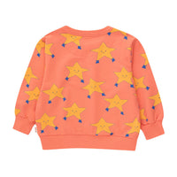 Tiny Cottons Light Red Dancing Stars Sweatshirt