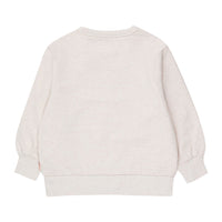 Tiny Cottons Light Cream Heather Tinyville Sweatshirt