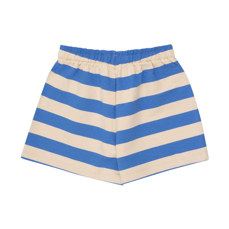 Tiny Cottons Vanilla/Ultramarine Stripes Short