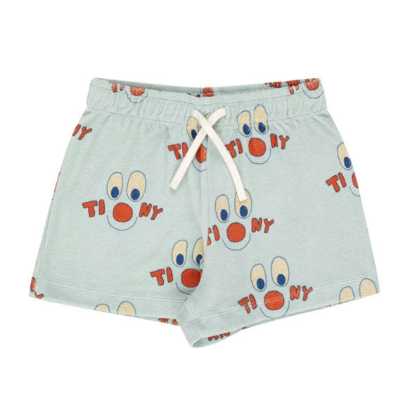 Tiny Cottons Jade Grey Clowns Short