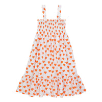 Tiny Cottons Off-White Hearts Dress