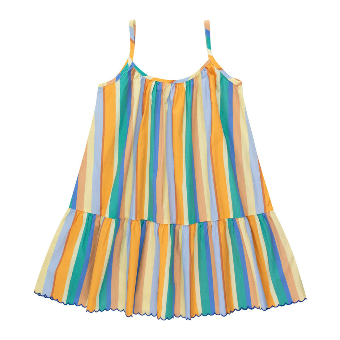 Tiny Cottons Multicolor Stripes Dress