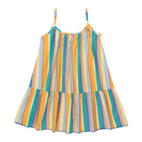 Tiny Cottons Multicolor Stripes Dress