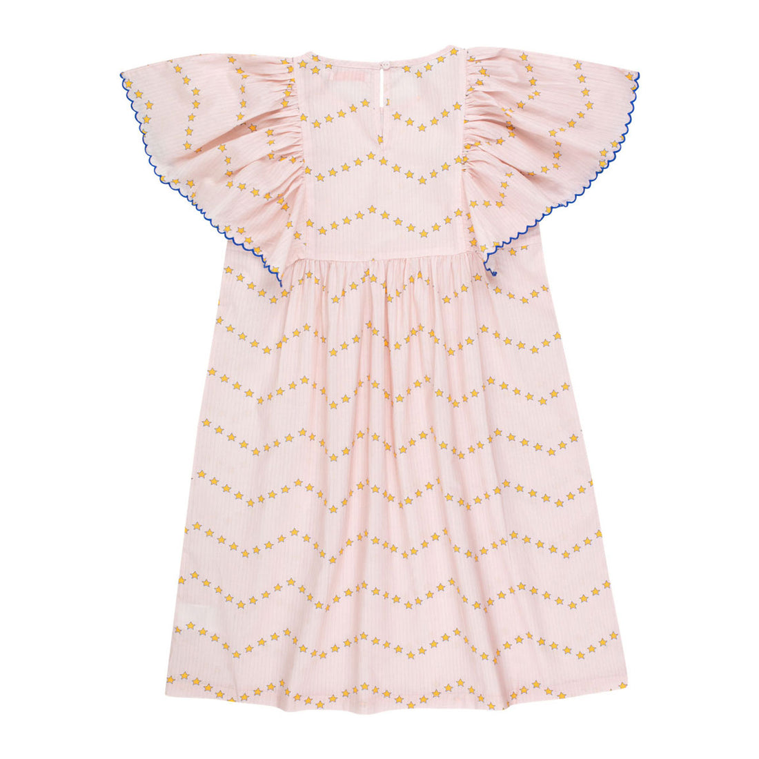 Tiny Cottons Pastel Pink Zigzag Dress