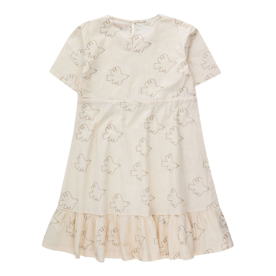 Tiny Cottons Light Cream Doves Dress