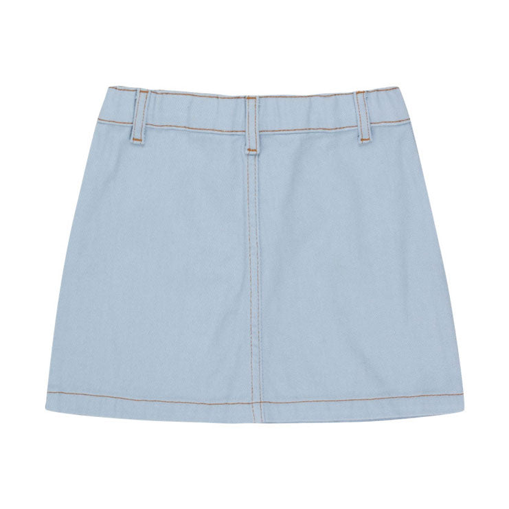 Tiny Cottons Blue-Grey Horses Skirt