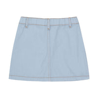 Tiny Cottons Blue-Grey Horses Skirt