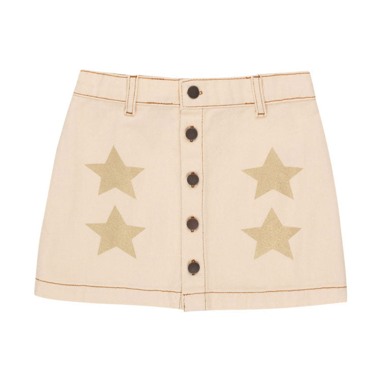 Tiny Cottons Light Cream Stars Skirt
