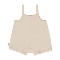 Tiny Cottons Light Cream Stars Baby Dungaree