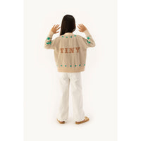 Tiny Cottons Vanilla Horses Cardigan