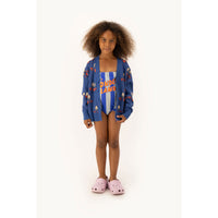 Tiny Cottons Azure Clowns Cardigan