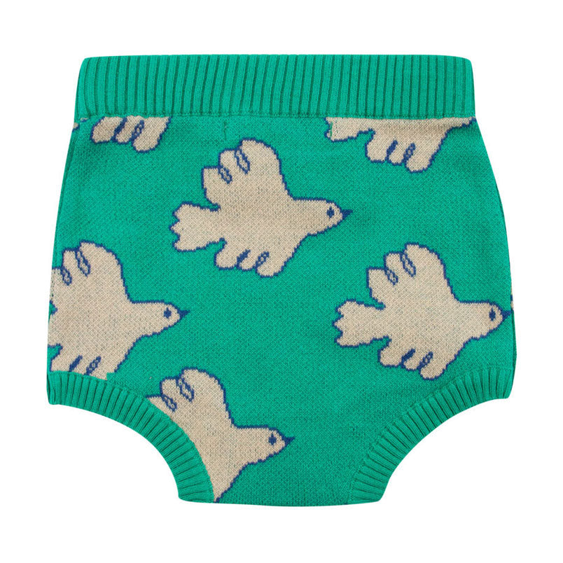 Tiny Cottons Emerald Doves Baby Bloomer