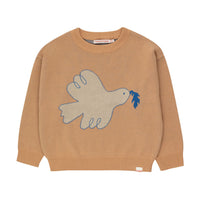 Tiny Cottons Almond Peace Sweater