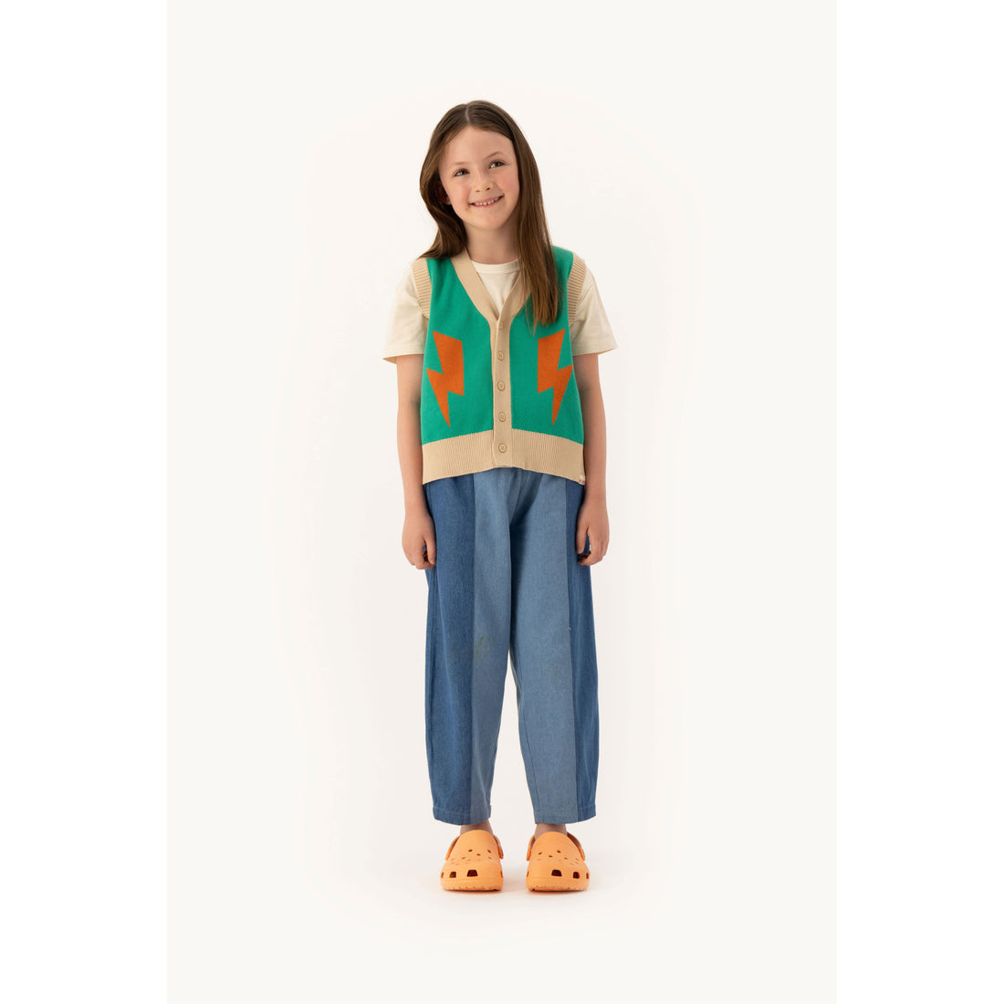 Tiny Cottons Emerald Lightning Vest