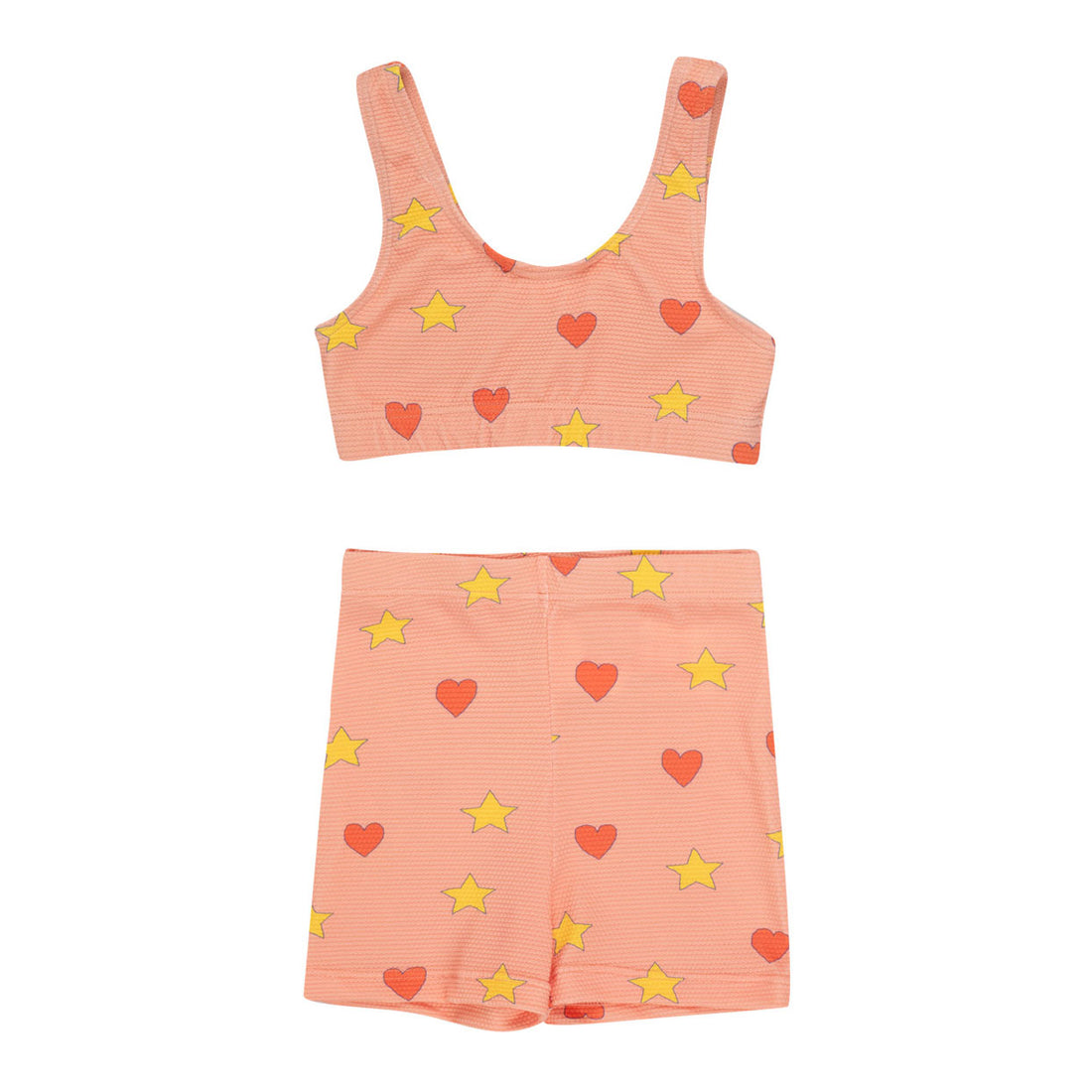 Tiny Cottons Papaya Hearts Stars Swim Set