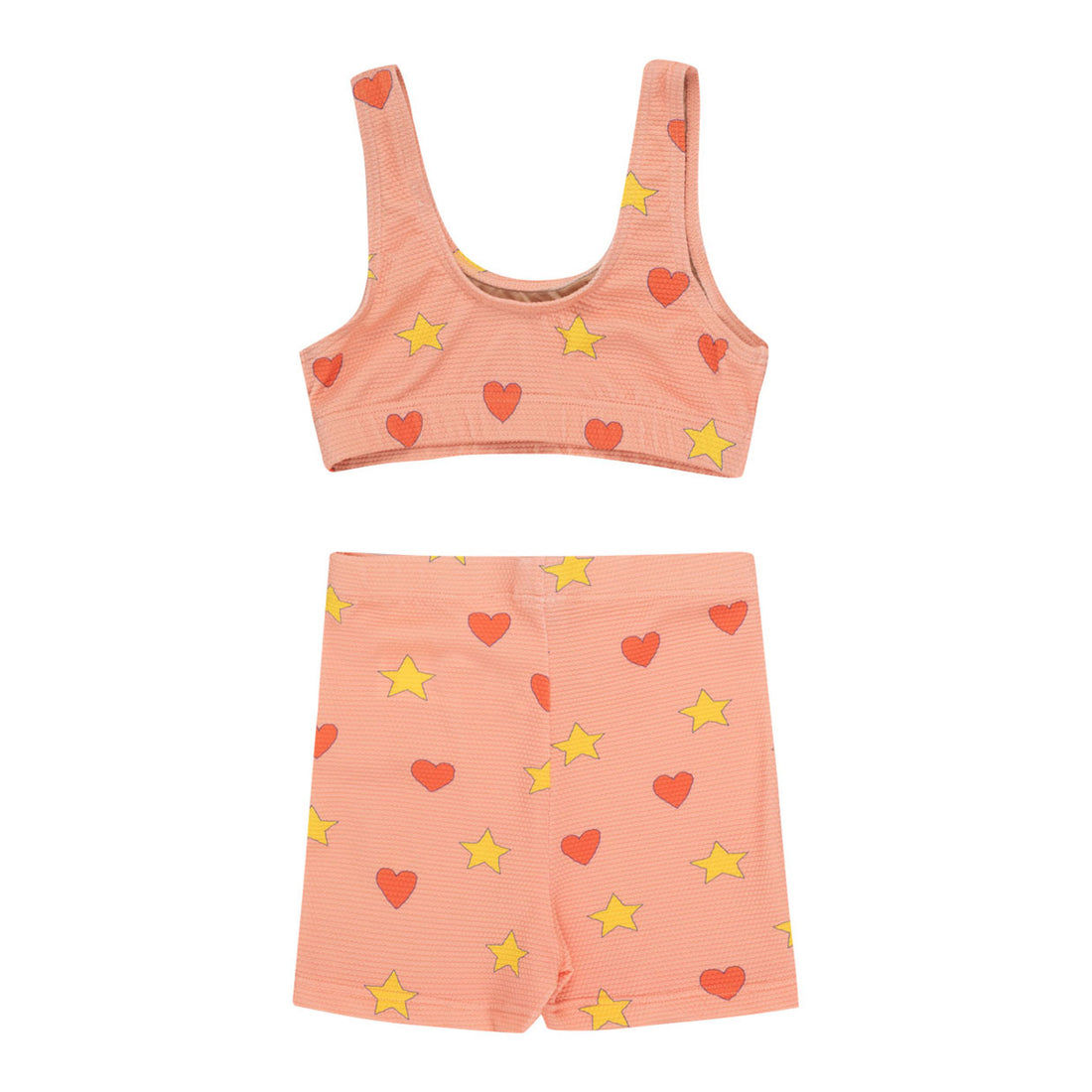 Tiny Cottons Papaya Hearts Stars Swim Set