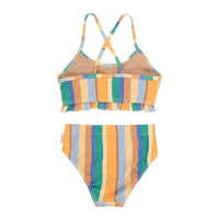 Tiny Cottons Multicolor Stripes Swim Set