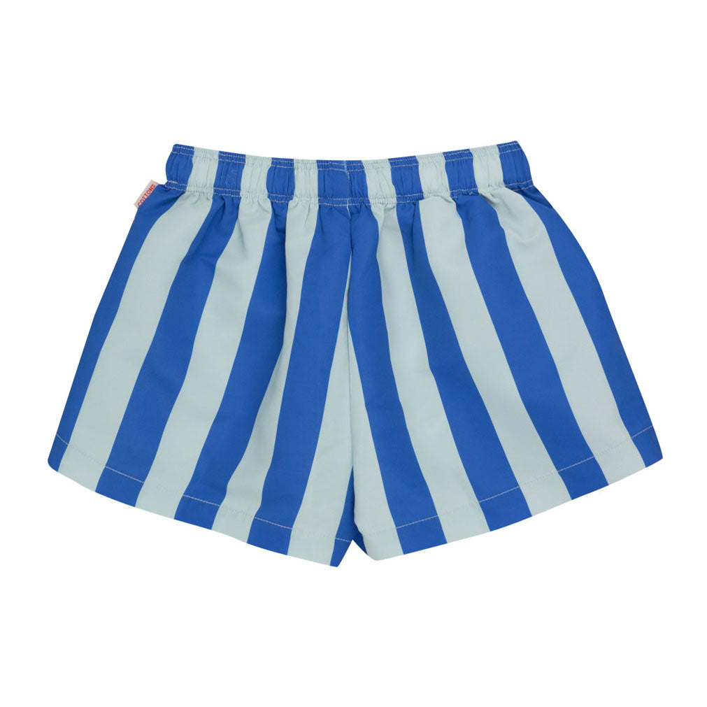 Tiny Cottons Jade Grey/Ultramarine Stripes Trunks