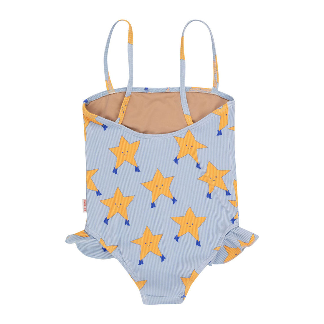 Tiny Cottons Blue-Grey Dancing Stars Swimsuit