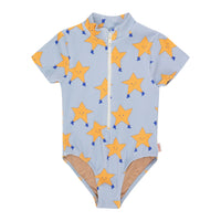Tiny Cottons Blue-Grey Dancing Stars Swimsuit