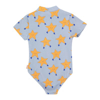 Tiny Cottons Blue-Grey Dancing Stars Swimsuit