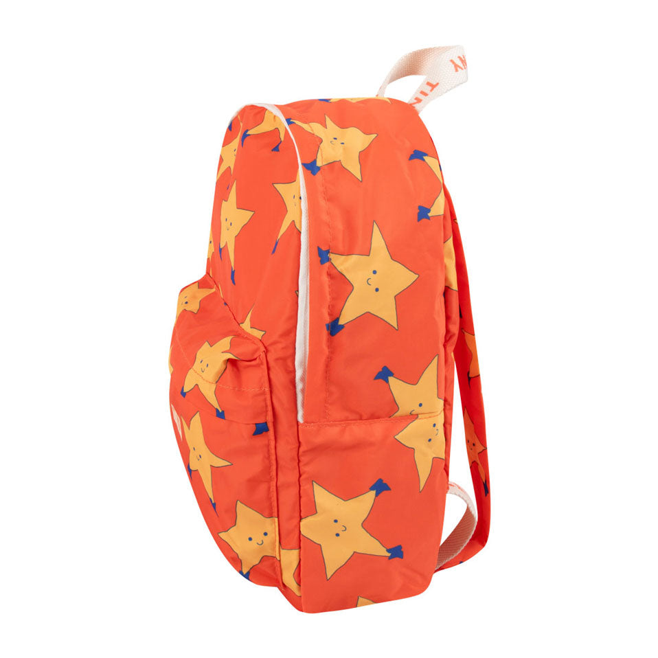 Tiny Cottons Summer Red Dancing Stars Backpack