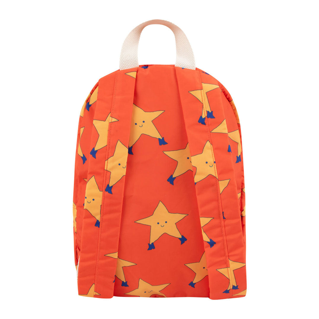 Tiny Cottons Summer Red Dancing Stars Backpack