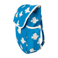 Tiny Cottons Blue Doves Backpack