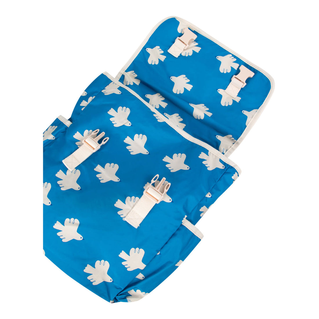 Tiny Cottons Blue Doves Backpack