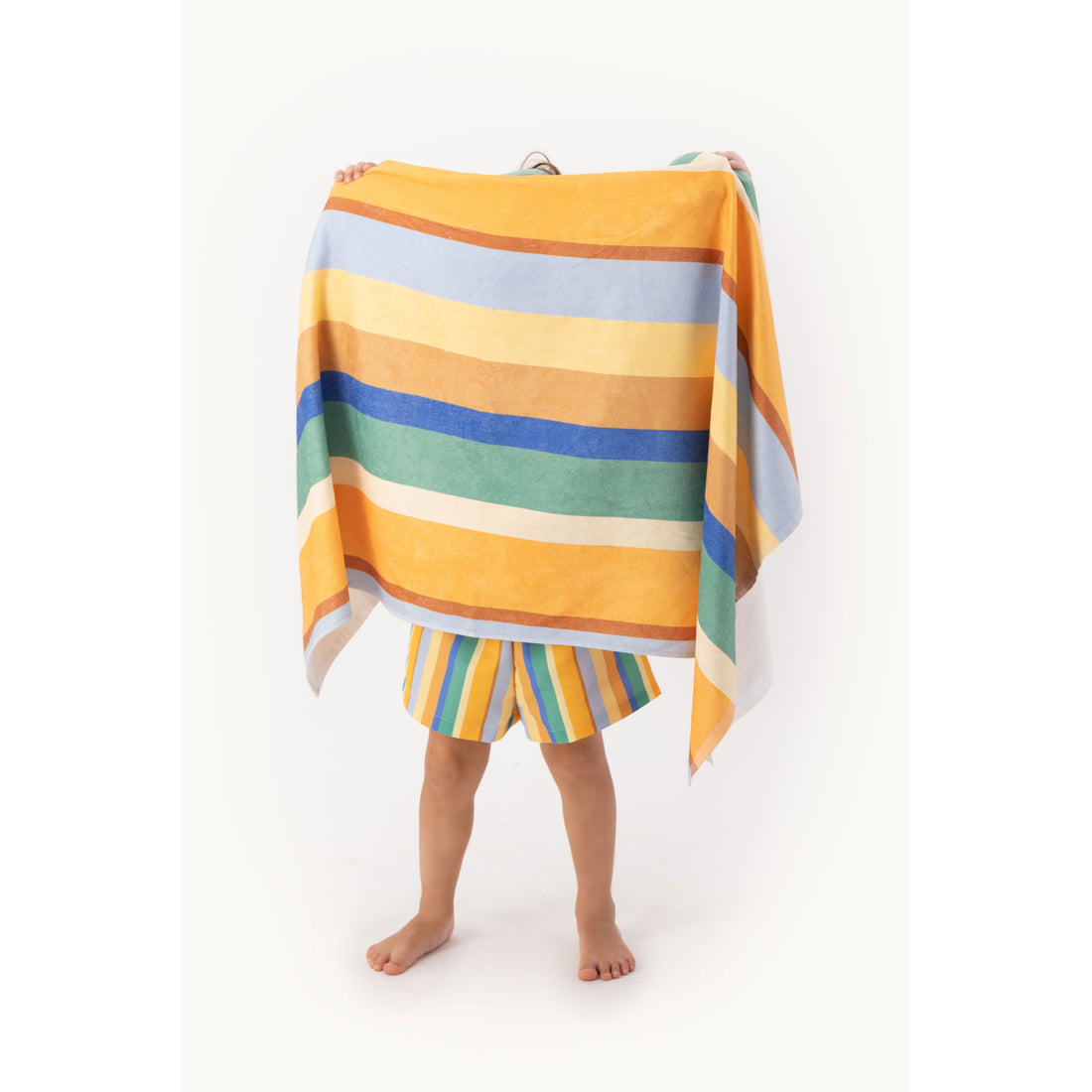 Tiny Cottons Multicolor Stripes Towel