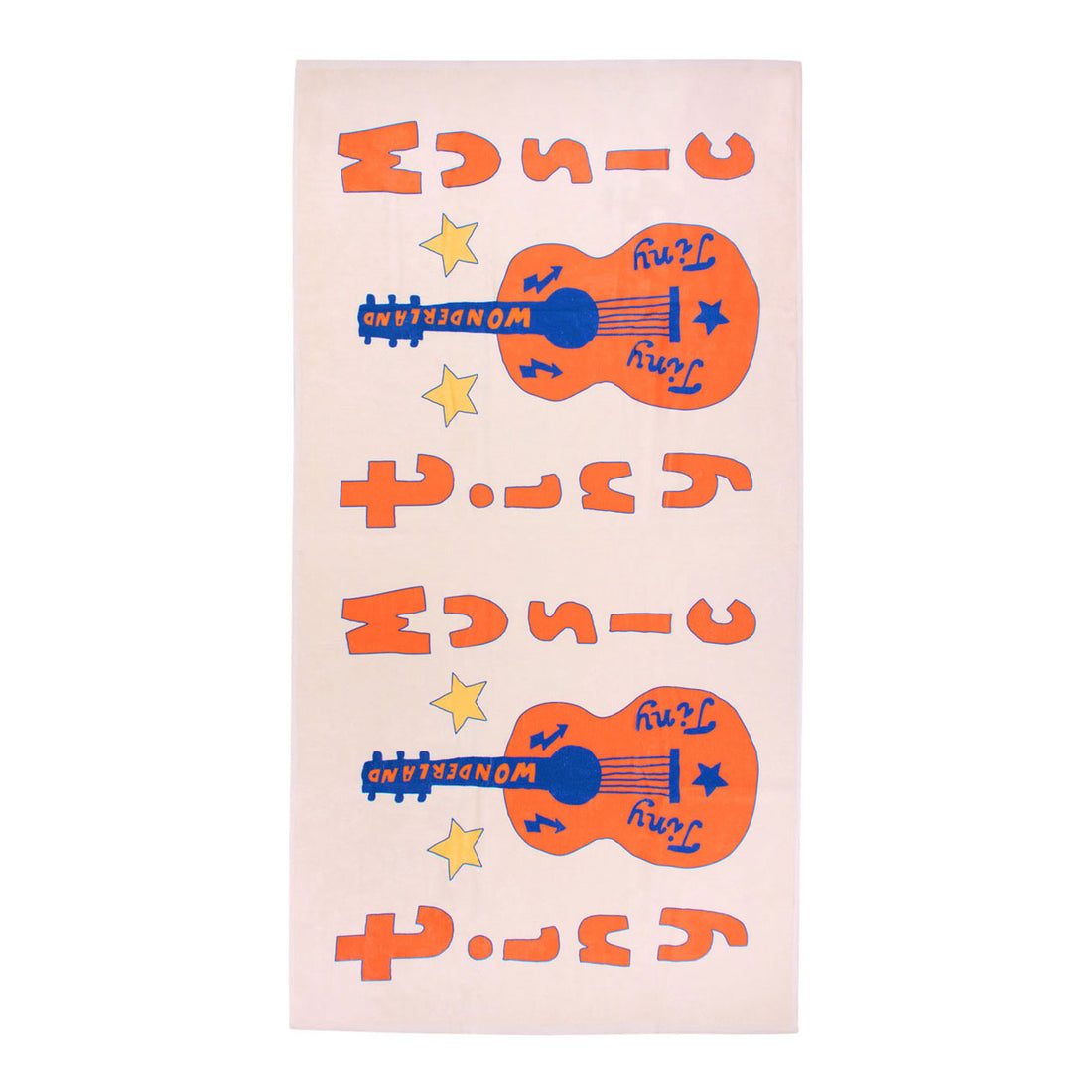 Tiny Cottons Vanilla Tiny Music Towel