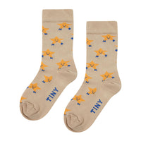 Tiny Cottons Vanilla Dancing Stars Medium Socks