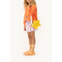 Tiny Cottons Papaya Stars Medium Socks