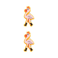 Tiny Cottons Light Pink Flamingo Shoe Charm