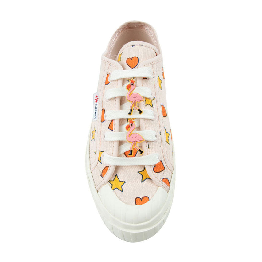 Tiny Cottons Light Pink Flamingo Shoe Charm