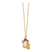 Tiny Cottons Light Cream Horse Necklace