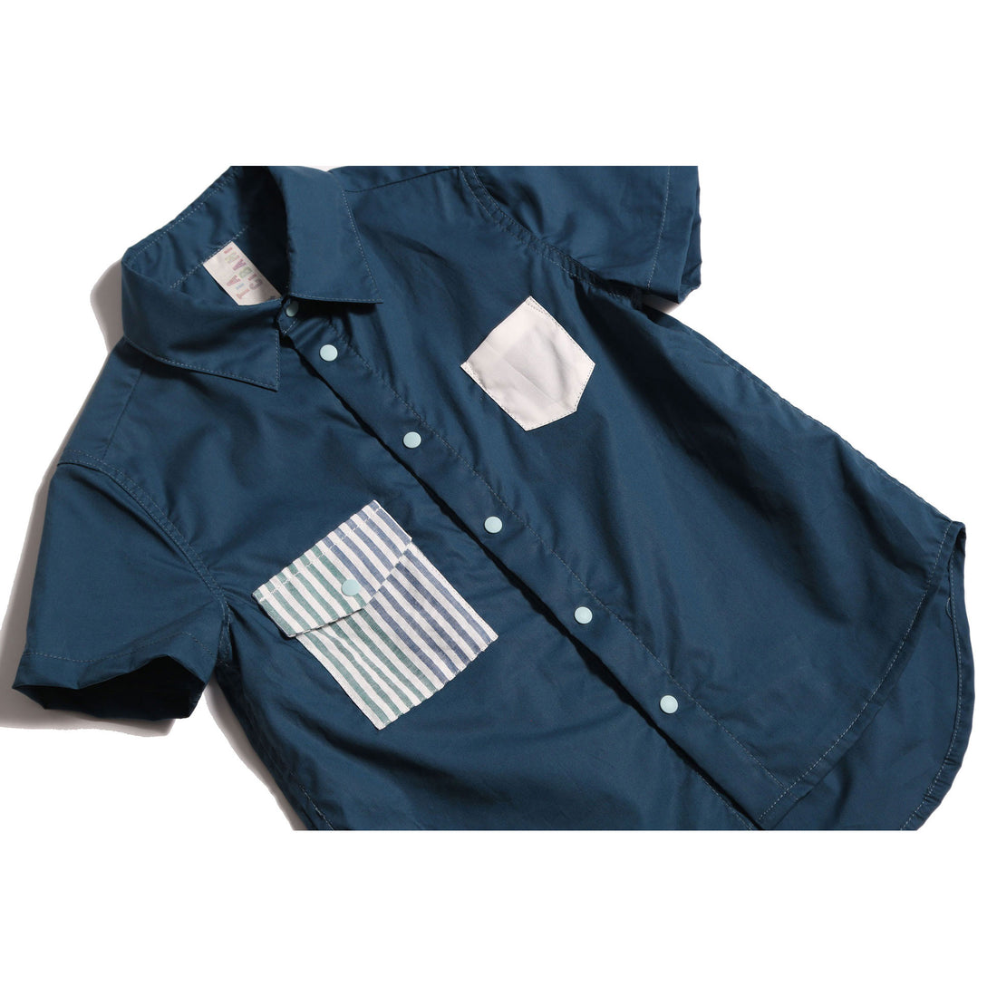 Tia Cibani Cove Mix Multi Snap Rafael Shirt