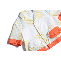 Tia Cibani Bay Mix Utility Box Shirt