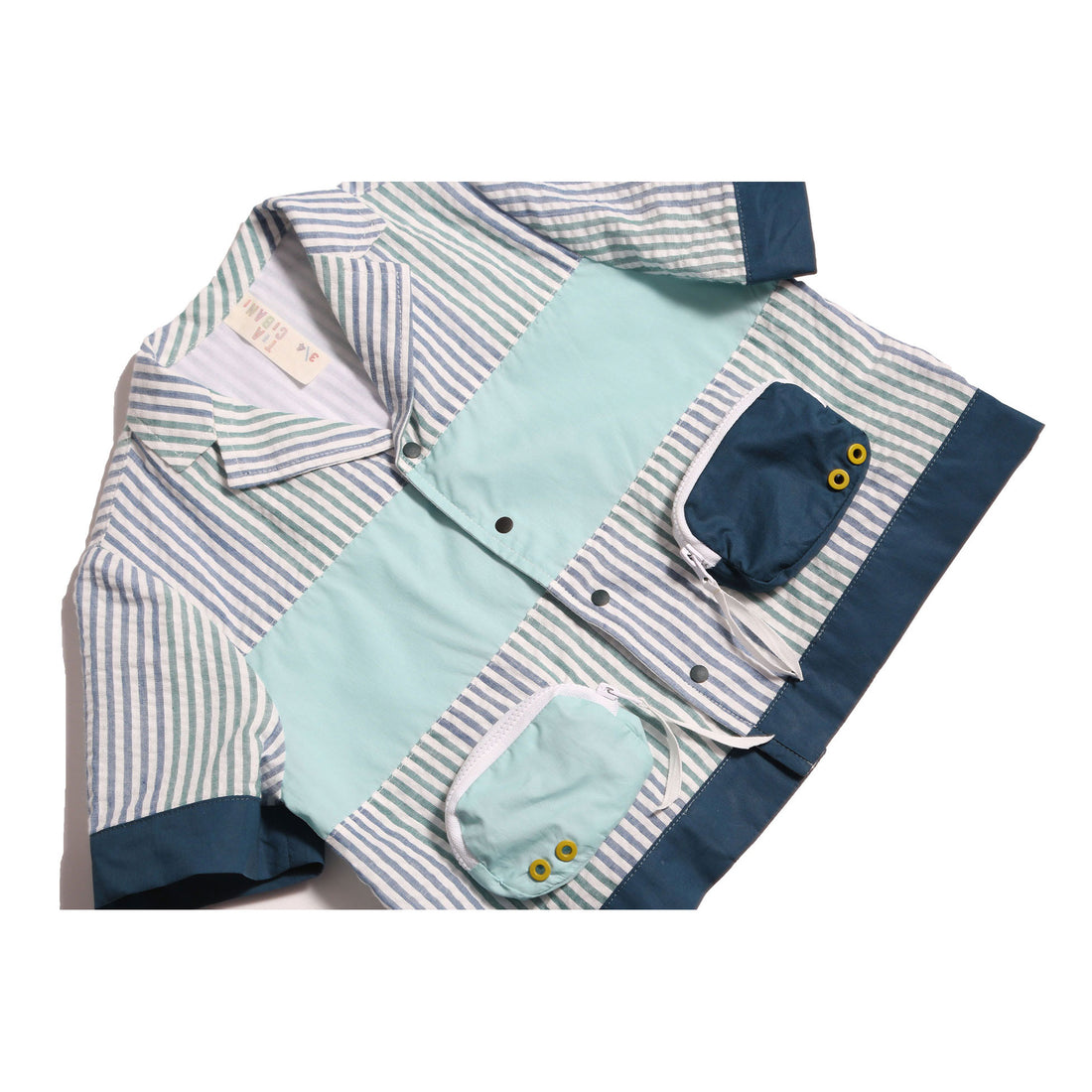 Tia Cibani Kelp Mix Utility Box Shirt