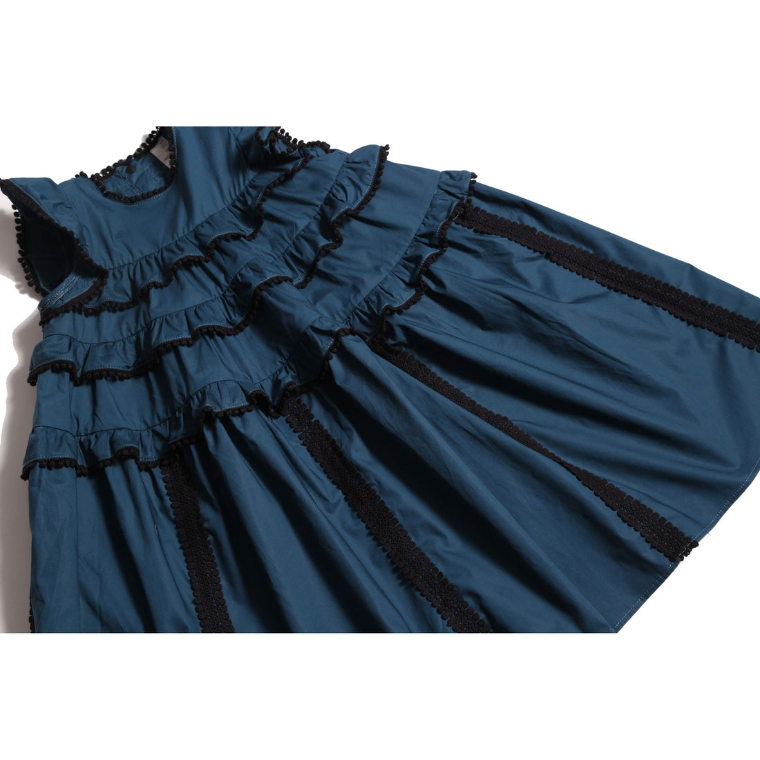 Tia Cibani Cove Pearl Dropped Waist Frock